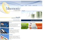 Desktop Screenshot of mnemonic.gr