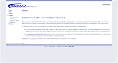Desktop Screenshot of mnemonic.com