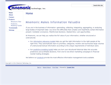 Tablet Screenshot of mnemonic.com